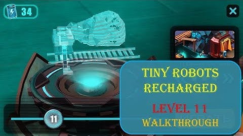 Tiny Robots Recharged level 11 Walkthrough [Snapbreak]