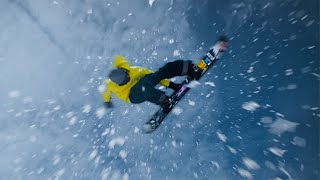 Why you film snowboarding from the front