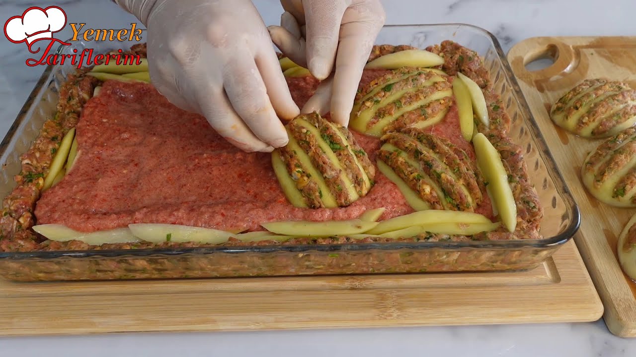HİÇ GÖRMEDİĞİNİZ ÇOK FARKLI DEĞİŞİK PATATESLİ KÖFTE TARİFİ ???? PATATES BOMBASI ???? Yemek Tariflerim HİÇ GÖRMEDİĞİNİZ ÇOK FARKLI DEĞİŞİK PATATESLİ KÖFTE TARİFİ ???? PATATES BOMBASI ???? Yemek Tariflerim