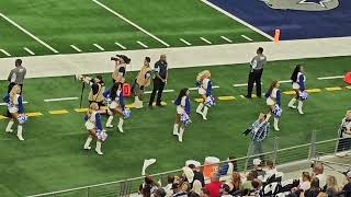 2024 Dallas Cowboys Cheerleaders sideline Dances Group 1 9/15/24