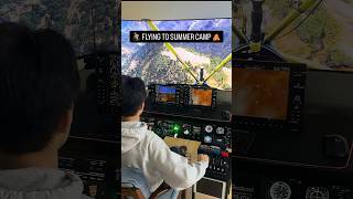 FLYING OFF TO SUMMER CAMP 🏕️ #summer #simulator #flightsimulstor #mfs #fs22 #sim #flightsim #fun