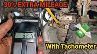Tachometer Se Carborator Ki Setting Kare 30% Extra Mileage Hero Bike Expert