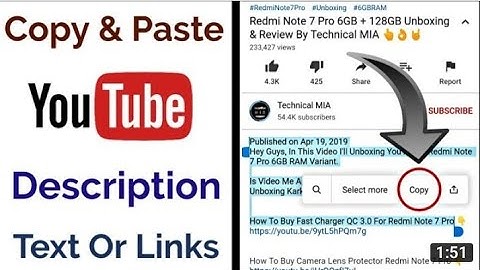 Description को copy कैसे करें - किसी भी YouTube Video का Description Copy करें @Manoj Dey