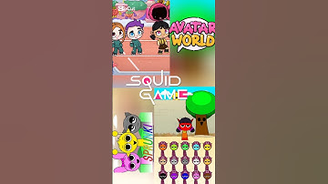 Squid game in Avatar World #sprunki ##sprunkiincredibox #avatarworld #squidgame
