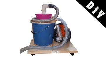 Building a Cyclone Dust Collector - DIY