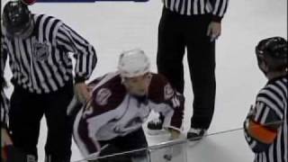 12 16 2008  Chris Stewart vs Arron Asham 