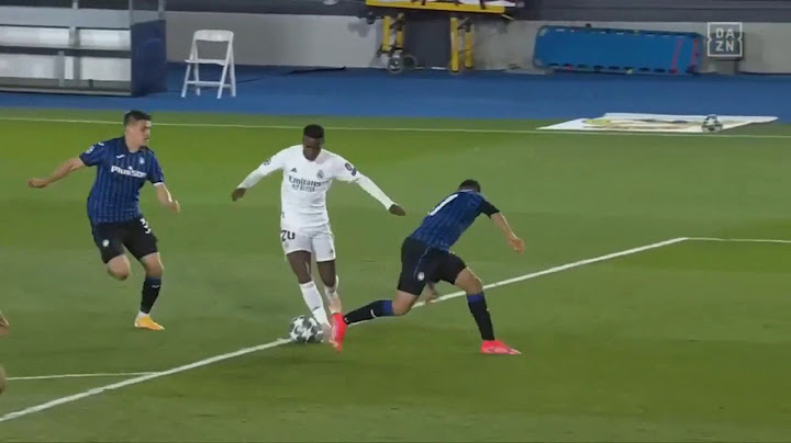 Show de Vinicius Jr e Benzema --- Real Madrid x Atalanta