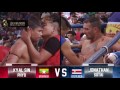 Kyal Sin Phyo vs Jonathan (Costa Rica), Lethwei 2017 Lekkha Moun, Win Sein Taw Ya, Burmese Boxing