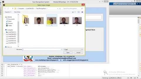Face Recognition Using Image Processing Matlab Project Code || IEEE Based Project
