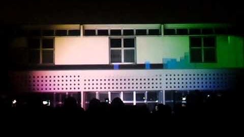 3D-Projection at Effat University in #ITYE2012 part 2
