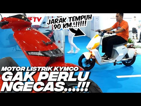 KYMCO TURUN GUNUNG..!!! KENALKAN MOTOR LISTRIK TANPA PERLU NGECAS l Otomotif TV