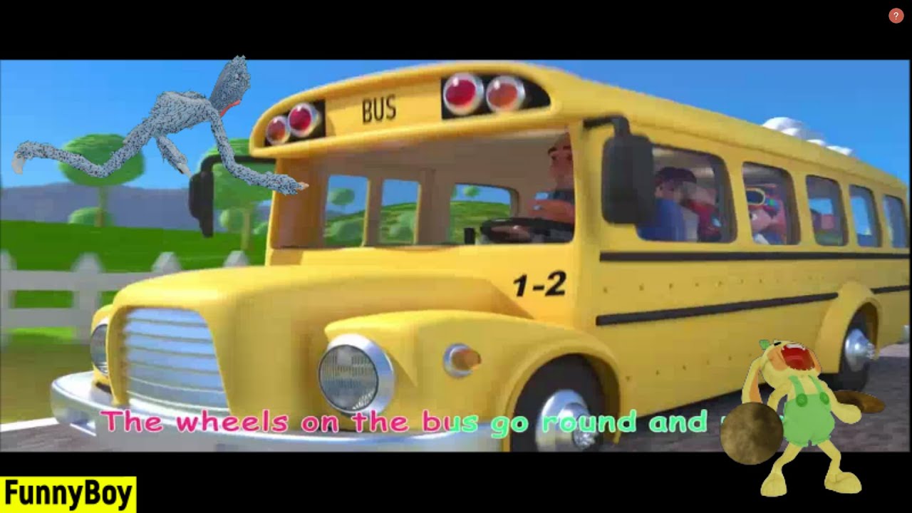 CocoMelon Wheels On The Bus Sound Variations 490 Seconds memes
