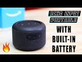 Echo Portable - Alexa Speaker with Built-in Battery for 10 Hrs Music