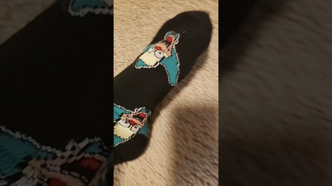 Krusty socks i also have bart