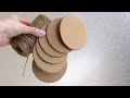 КРАСИВА ІДЕЯ для ДЕКОРУ своїми руками / Jute craft idea