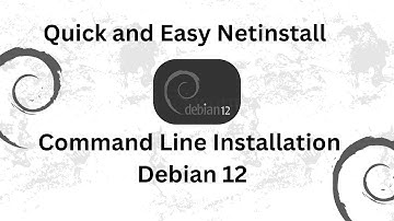 Quick and Easy Netinstall Command Line Installation Guide for Debian 12