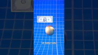 How Many Dollar Bills To Stop A Bullet? 🤔 - Melon Playground #dollar