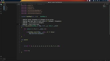 Using HashMap to count frequency of integers in an array