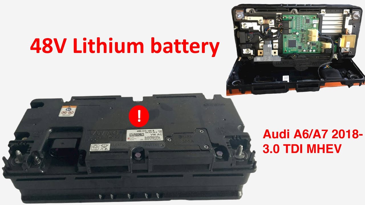 Battery failure. Audi Battery 48v crash cg100. 3.0L 2999cc l6 mild Hybrid ev-Gas (MHEV) DOHC turbocharged.