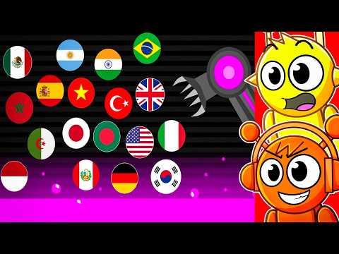 The Most INTENSE COUNTRY Marble Race!
