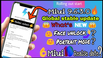 Redmi note 4 new update | redmi note 4 new stable update 9.6.3.0 😱