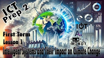 حاسب الى الصف الثانى الاعدادى ترم اول لغات 2026 Unit 1 lesson1 Intelligent Systems