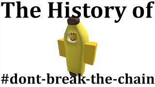 The History of #dont-break-the-chain: Rebirth