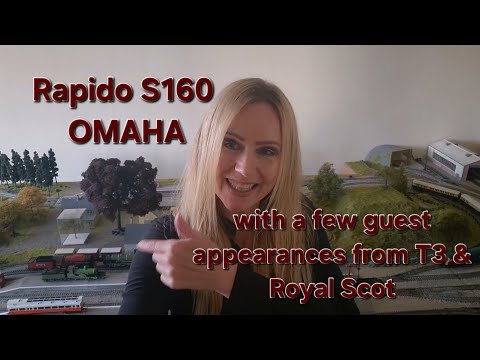 Rapido trains S160 Omaha running in sessions with T3 & Royal Scot joining the fun  @_j_loco_  