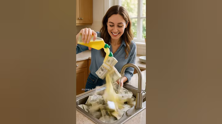 🍀세제 대신 돈을 쏟았다?! ㅣ Poured Money Instead of Detergent?#재물운#금전운#부자되는법#wealth#money#affirmation#행운#rich