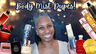 BODY MISTS THAT SMELL LIKE EXPENSIVE DESIGNER PERFUMES | DESIGNER/NICHE DUPES | RACHELLE&#39;S  PLANS