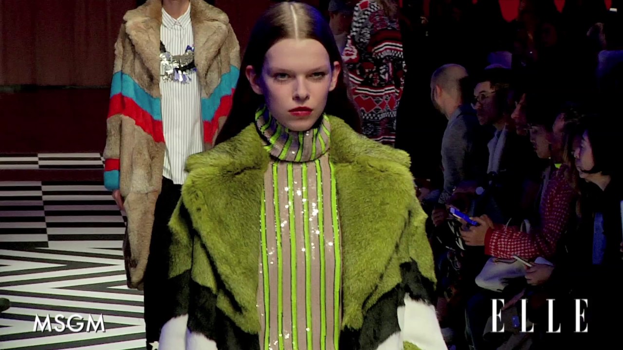 Msgm FW17 Milan collection - YouTube