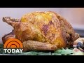 Martha Stewart’s Upside-Down Thanksgiving Turkey With John Besh’s Oyster Dressing | TODAY