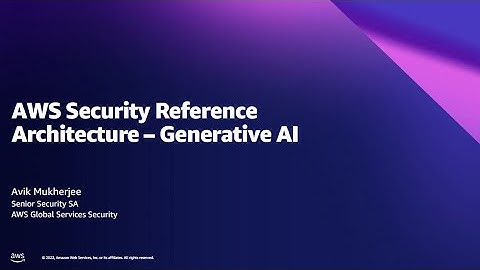 Securing GenAI Workloads using Amazon Bedrock