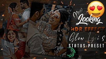 New Looking HDR Lyrics Status Create Package ❣ Preset & XML ❣ Editz ❣ Alight Motion ❣ #vetrieo