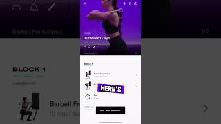 BFit Workout App + Tonal Home Gym screenshot 1