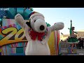 USJ NO LIMIT Dance Kitty Elmo Snoopy Christmas