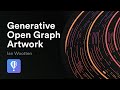 Generative open graph art with supabase edge runtime