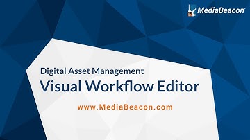 MediaBeacon Visual Workflow Editor