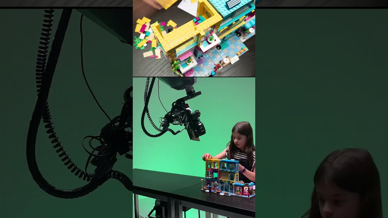 Lego Timelapse Build with Bolt motion control robot