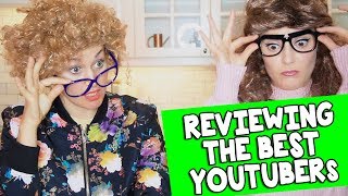 AUNTS REVIEW THE BEST YOUTUBERS // Grace Helbig