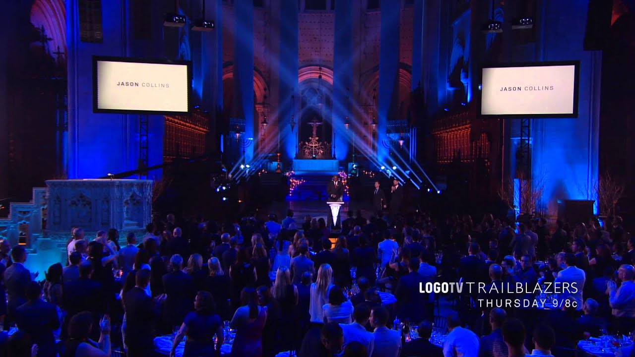 Lance Bass Introduces Jason Collins | 2014 Logo Trailblazers