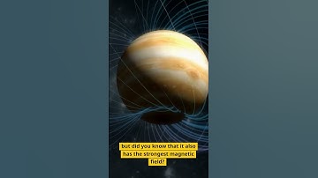 Did you know that Jupiter has the strongest magnetic field? #shorts