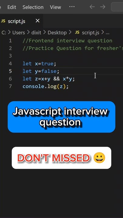 #26 JAVASCRIPT interview questions| Frontend 😲 #codingoding # ...