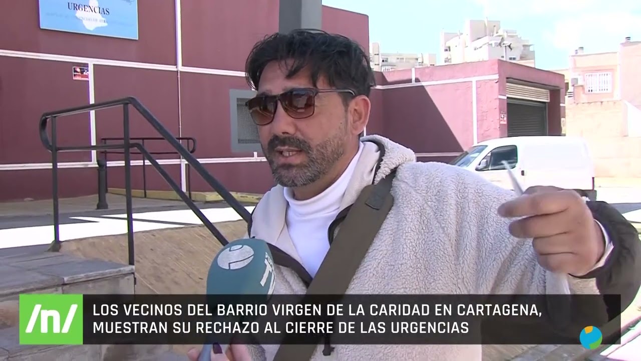24/03/2025 El barrio Virgen de la Caridad en Cartagena reclama mantener su servicio de urgencias