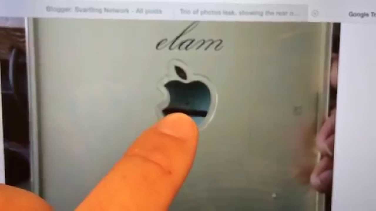 iPad Air 2 Rear Shell Leaked