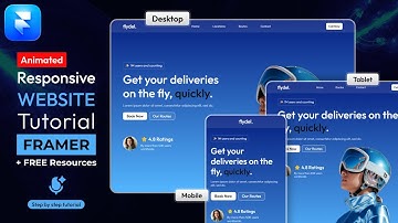 Create Animated Responsive Website | DVxUI