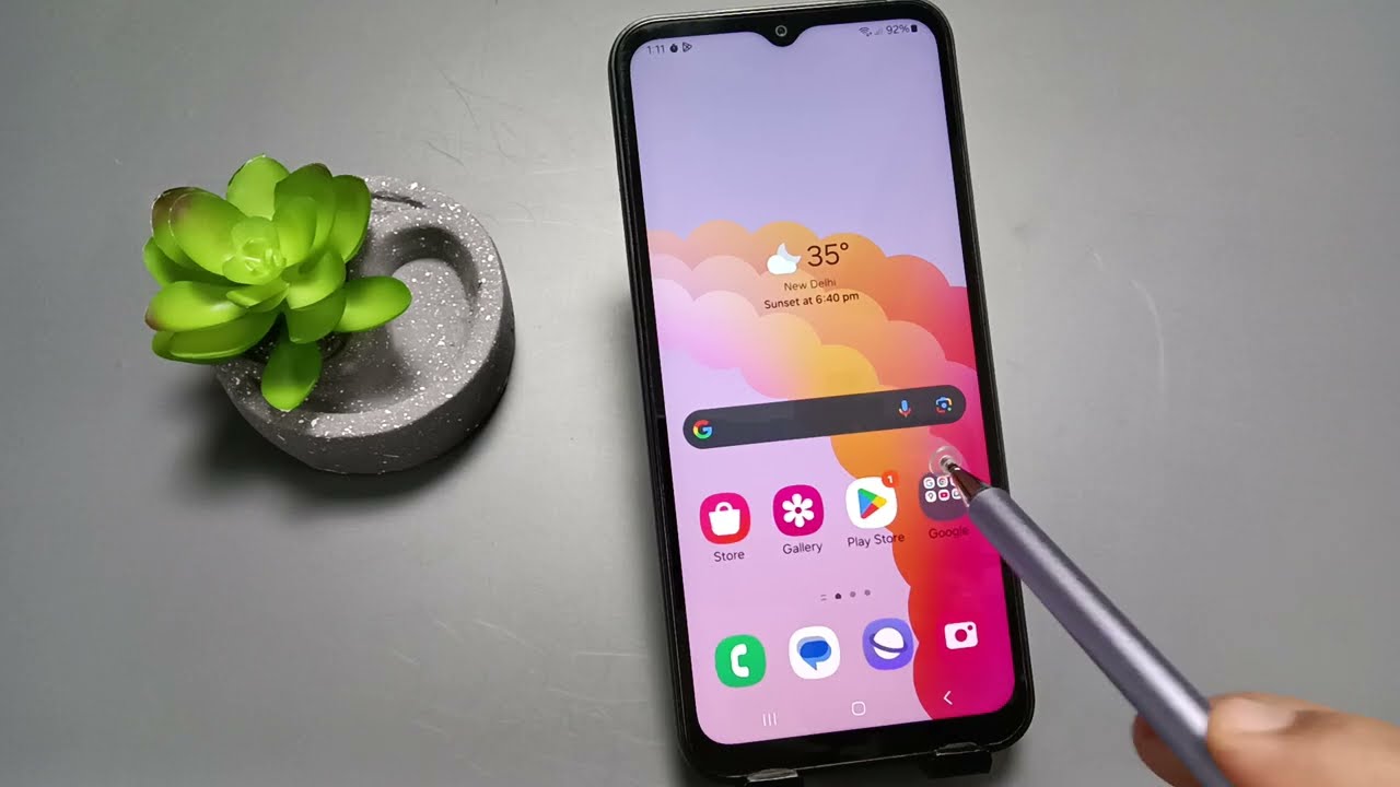 Samsung Galaxy M16 5G | How to Change App Drawer Layout on Samsung Galaxy M16 5G
