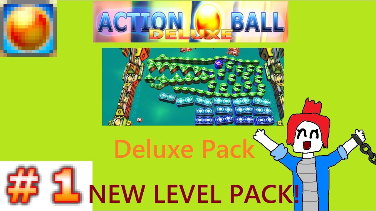 Acorn Plays Action Ball Deluxe Gameplay - Deluxe Pack - Part 1 - Levels ...