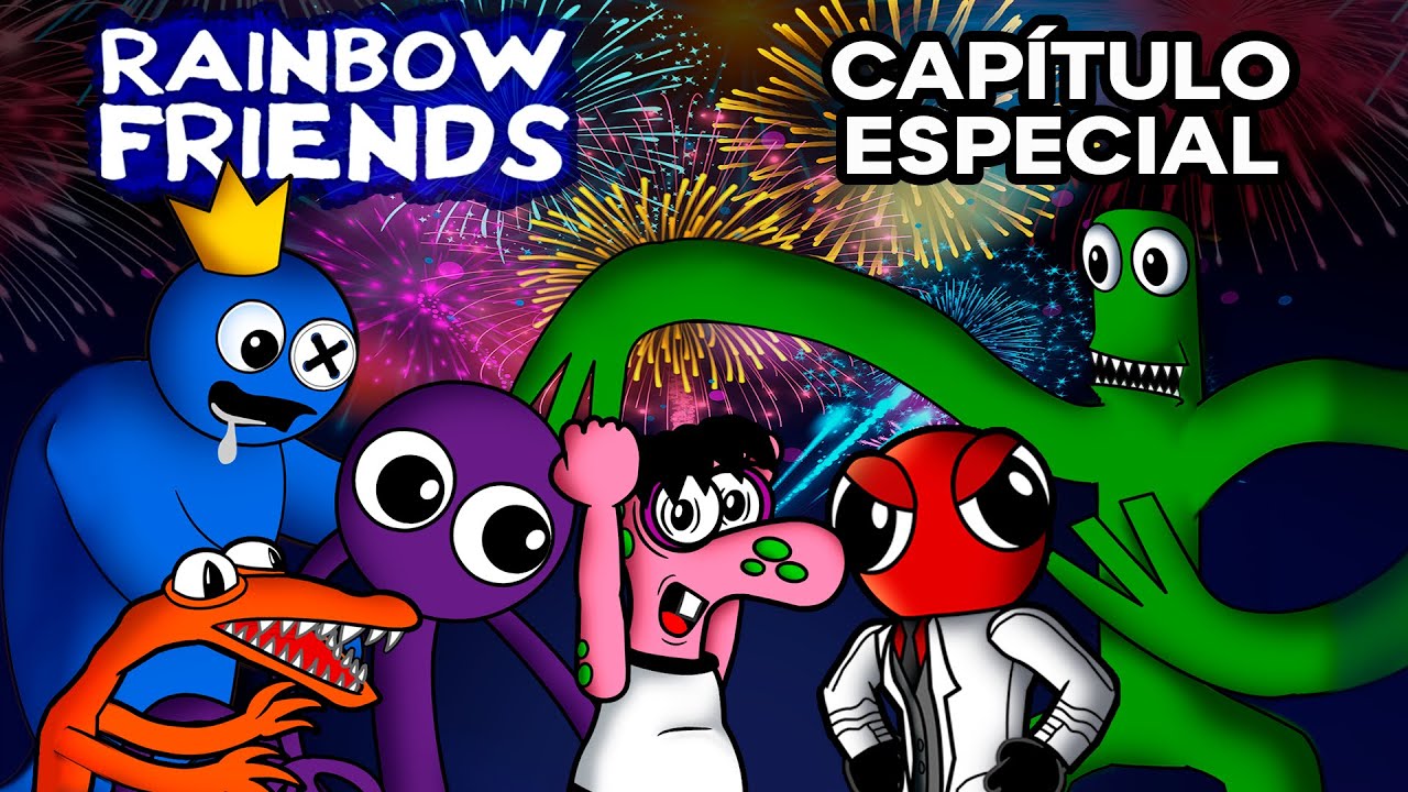 FUGIMOS DO AZUL BABÃO (ESCAPE RAINBOW FRIENDS) em 2023