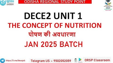 DECE2 UNIT 1 | DECE Live Class  |JAN 2025 BATCH | IGNOU |DECE ASSIGNMENT & PROJECT |